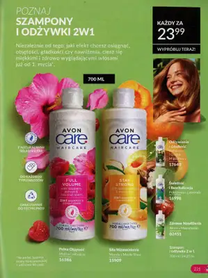 AVON - gazetka promocyjna Katalog październik 2024 od poniedziałku 30.09 do czwartku 31.10 - strona 221 AVON - gazetka promocyjna Katalog październik 2024 od poniedziałku 30.09 do czwartku 31.10 - strona 221