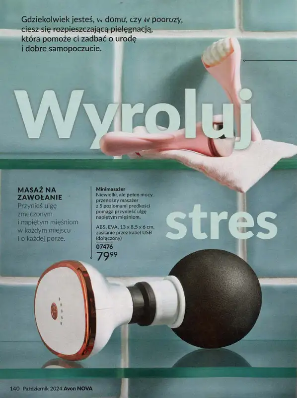 AVON - gazetka promocyjna Katalog październik 2024 od poniedziałku 30.09 do czwartku 31.10 - strona 140