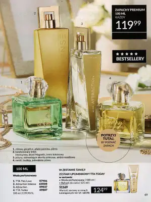 AVON - gazetka promocyjna Katalog październik 2024 od poniedziałku 30.09 do czwartku 31.10 - strona 69 AVON - gazetka promocyjna Katalog październik 2024 od poniedziałku 30.09 do czwartku 31.10 - strona 69