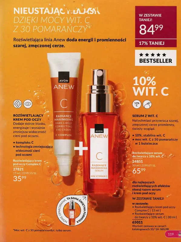 AVON - gazetka promocyjna Katalog październik 2024 od poniedziałku 30.09 do czwartku 31.10 - strona 119