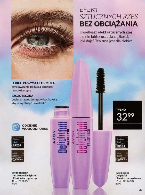 AVON - gazetka promocyjna Katalog październik 2024 od poniedziałku 30.09 do czwartku 31.10 - strona 39