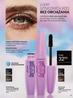 AVON - gazetka promocyjna Katalog październik 2024 od poniedziałku 30.09 do czwartku 31.10 - strona 39 AVON - gazetka promocyjna Katalog październik 2024 od poniedziałku 30.09 do czwartku 31.10 - strona 39