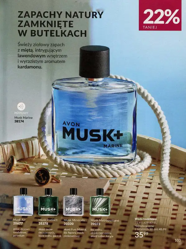 AVON - gazetka promocyjna Katalog październik 2024 od poniedziałku 30.09 do czwartku 31.10 - strona 103