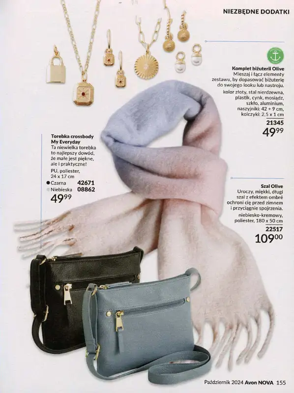 AVON - gazetka promocyjna Katalog październik 2024 od poniedziałku 30.09 do czwartku 31.10 - strona 155