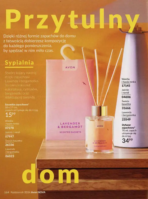 AVON - gazetka promocyjna Katalog październik 2024 od poniedziałku 30.09 do czwartku 31.10 - strona 164