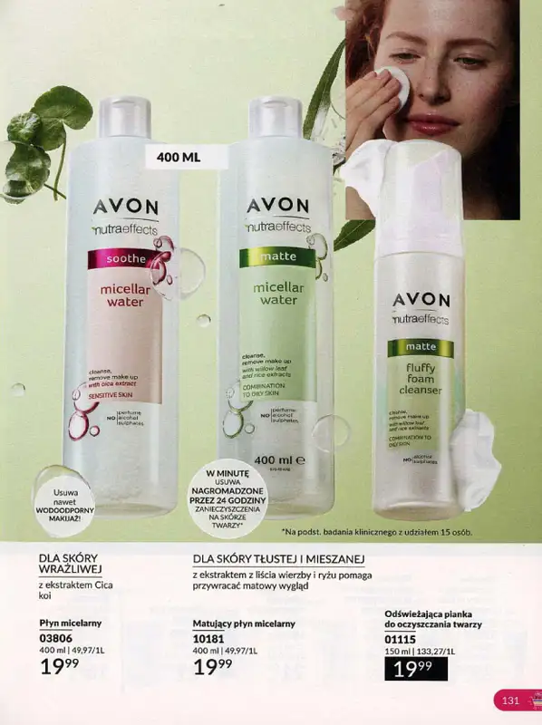 AVON - gazetka promocyjna Katalog październik 2024 od poniedziałku 30.09 do czwartku 31.10 - strona 131