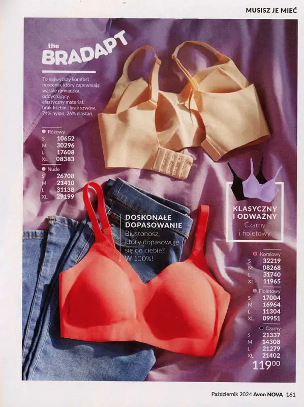 AVON - gazetka promocyjna Katalog październik 2024 od poniedziałku 30.09 do czwartku 31.10 - strona 161