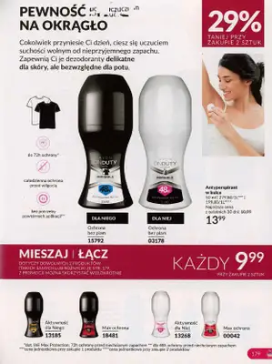 AVON - gazetka promocyjna Katalog październik 2024 od poniedziałku 30.09 do czwartku 31.10 - strona 179 AVON - gazetka promocyjna Katalog październik 2024 od poniedziałku 30.09 do czwartku 31.10 - strona 179