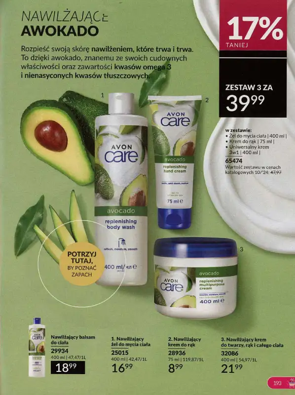 AVON - gazetka promocyjna Katalog październik 2024 od poniedziałku 30.09 do czwartku 31.10 - strona 193
