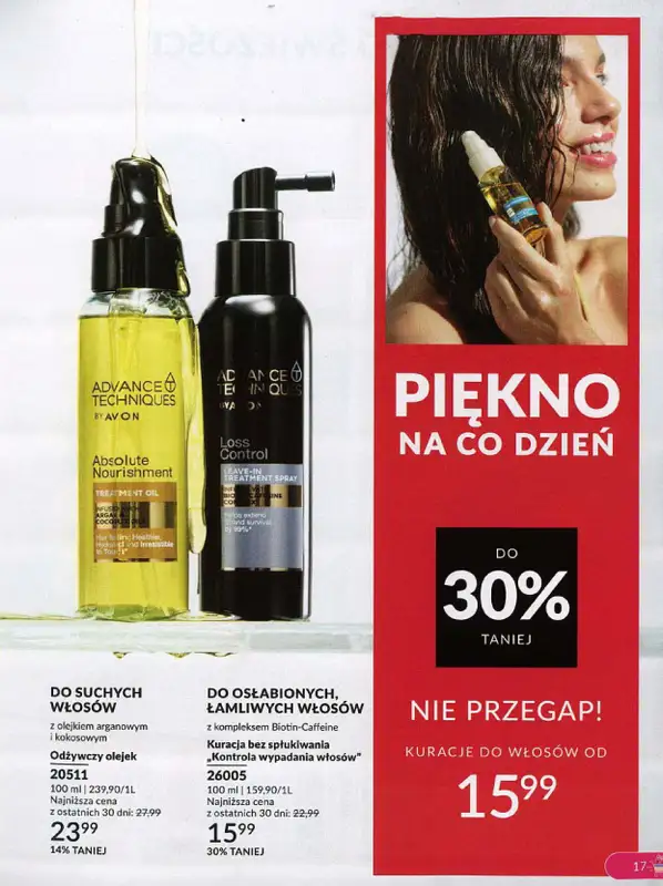 AVON - gazetka promocyjna Katalog październik 2024 od poniedziałku 30.09 do czwartku 31.10 - strona 17