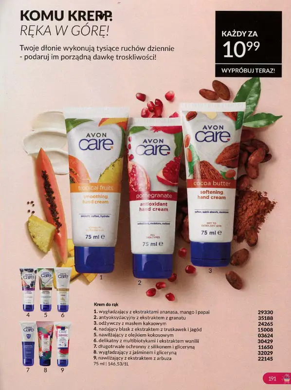 AVON - gazetka promocyjna Katalog październik 2024 od poniedziałku 30.09 do czwartku 31.10 - strona 191