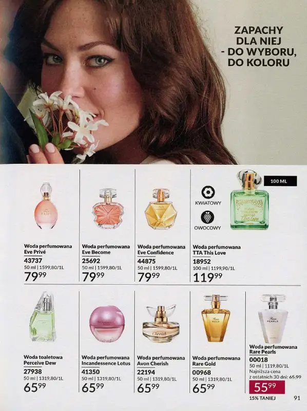 AVON - gazetka promocyjna Katalog październik 2024 od poniedziałku 30.09 do czwartku 31.10 - strona 91