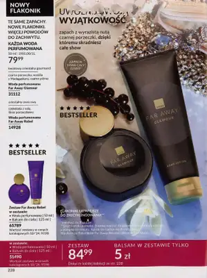 AVON - gazetka promocyjna Katalog październik 2024 od poniedziałku 30.09 do czwartku 31.10 - strona 228 AVON - gazetka promocyjna Katalog październik 2024 od poniedziałku 30.09 do czwartku 31.10 - strona 228