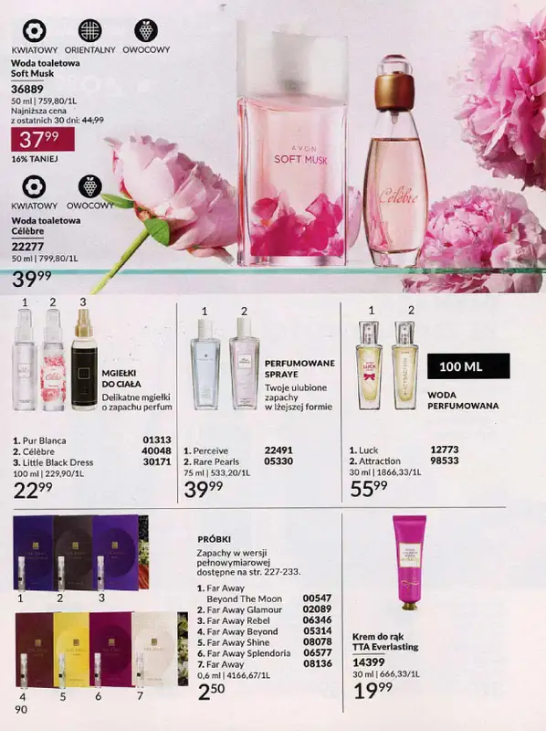 AVON - gazetka promocyjna Katalog październik 2024 od poniedziałku 30.09 do czwartku 31.10 - strona 90