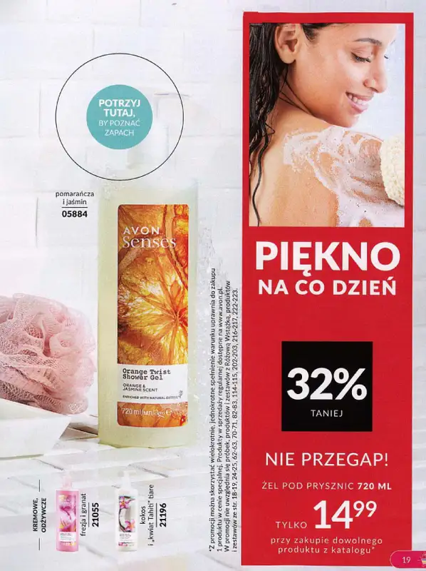 AVON - gazetka promocyjna Katalog październik 2024 od poniedziałku 30.09 do czwartku 31.10 - strona 19