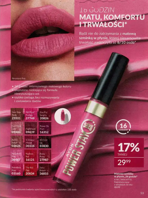 AVON - gazetka promocyjna Katalog październik 2024 od poniedziałku 30.09 do czwartku 31.10 - strona 53