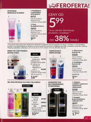 AVON - gazetka promocyjna Katalog październik 2024 od poniedziałku 30.09 do czwartku 31.10 - strona 223 AVON - gazetka promocyjna Katalog październik 2024 od poniedziałku 30.09 do czwartku 31.10 - strona 223