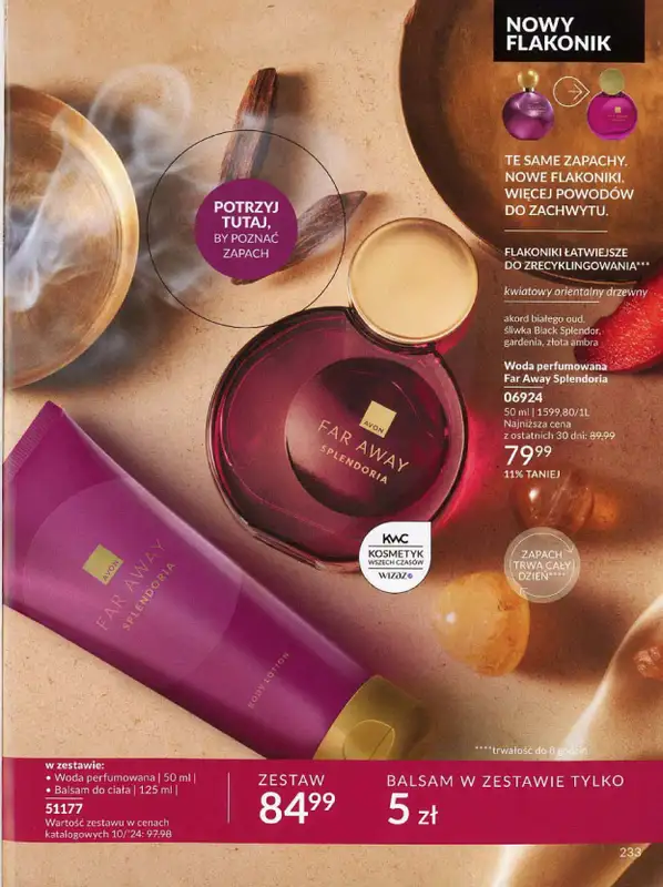 AVON - gazetka promocyjna Katalog październik 2024 od poniedziałku 30.09 do czwartku 31.10 - strona 233