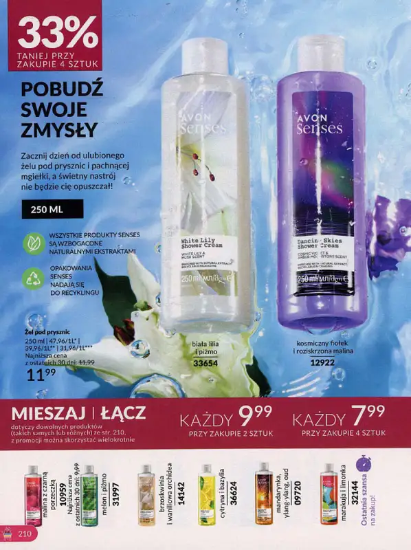 AVON - gazetka promocyjna Katalog październik 2024 od poniedziałku 30.09 do czwartku 31.10 - strona 210