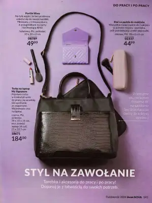 AVON - gazetka promocyjna Katalog październik 2024 od poniedziałku 30.09 do czwartku 31.10 - strona 145 AVON - gazetka promocyjna Katalog październik 2024 od poniedziałku 30.09 do czwartku 31.10 - strona 145