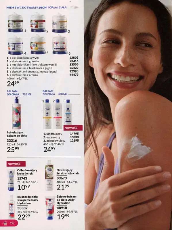 AVON - gazetka promocyjna Katalog październik 2024 od poniedziałku 30.09 do czwartku 31.10 - strona 192