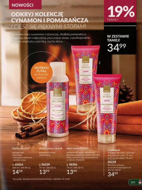 AVON - gazetka promocyjna Katalog październik 2024 od poniedziałku 30.09 do czwartku 31.10 - strona 183