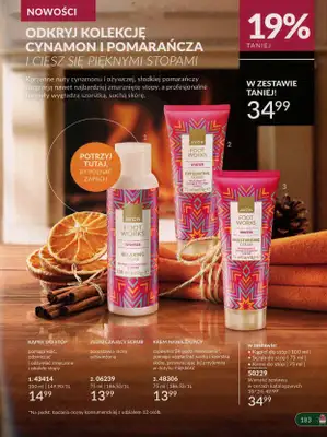 AVON - gazetka promocyjna Katalog październik 2024 od poniedziałku 30.09 do czwartku 31.10 - strona 183 AVON - gazetka promocyjna Katalog październik 2024 od poniedziałku 30.09 do czwartku 31.10 - strona 183