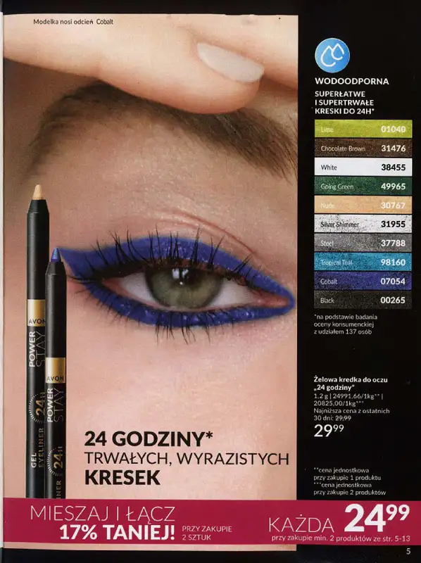 AVON - gazetka promocyjna Katalog październik 2024 od poniedziałku 30.09 do czwartku 31.10 - strona 5