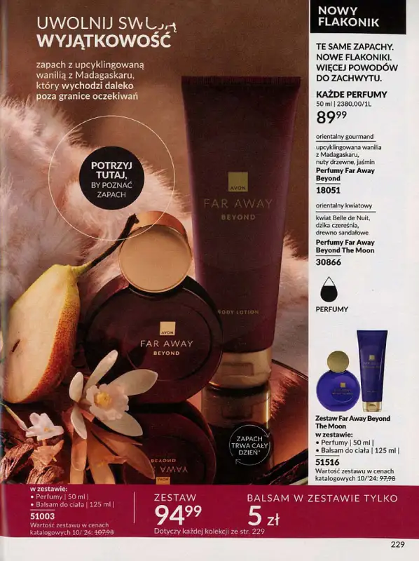 AVON - gazetka promocyjna Katalog październik 2024 od poniedziałku 30.09 do czwartku 31.10 - strona 229