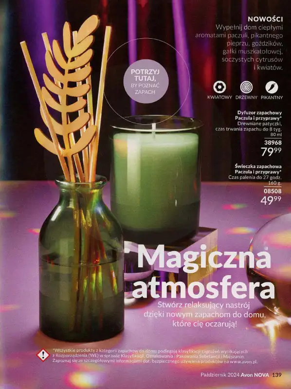 AVON - gazetka promocyjna Katalog październik 2024 od poniedziałku 30.09 do czwartku 31.10 - strona 139