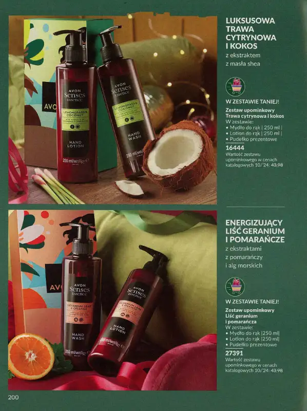 AVON - gazetka promocyjna Katalog październik 2024 od poniedziałku 30.09 do czwartku 31.10 - strona 200