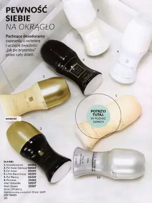AVON - gazetka promocyjna Katalog październik 2024 od poniedziałku 30.09 do czwartku 31.10 - strona 20 AVON - gazetka promocyjna Katalog październik 2024 od poniedziałku 30.09 do czwartku 31.10 - strona 20