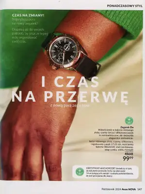 AVON - gazetka promocyjna Katalog październik 2024 od poniedziałku 30.09 do czwartku 31.10 - strona 147 AVON - gazetka promocyjna Katalog październik 2024 od poniedziałku 30.09 do czwartku 31.10 - strona 147