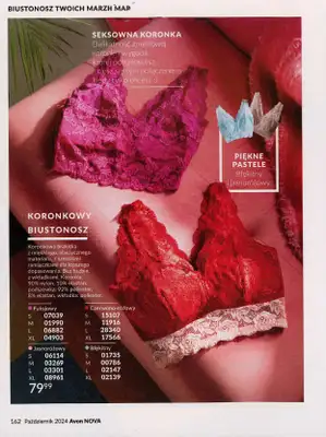 AVON - gazetka promocyjna Katalog październik 2024 od poniedziałku 30.09 do czwartku 31.10 - strona 162 AVON - gazetka promocyjna Katalog październik 2024 od poniedziałku 30.09 do czwartku 31.10 - strona 162