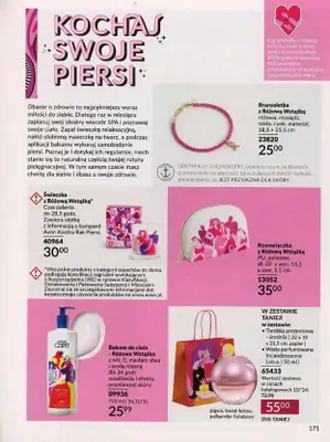 AVON - gazetka promocyjna Katalog październik 2024 od poniedziałku 30.09 do czwartku 31.10 - strona 171 AVON - gazetka promocyjna Katalog październik 2024 od poniedziałku 30.09 do czwartku 31.10 - strona 171
