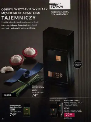 AVON - gazetka promocyjna Katalog październik 2024 od poniedziałku 30.09 do czwartku 31.10 - strona 94 AVON - gazetka promocyjna Katalog październik 2024 od poniedziałku 30.09 do czwartku 31.10 - strona 94