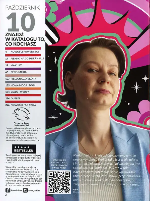 AVON - gazetka promocyjna Katalog październik 2024 od poniedziałku 30.09 do czwartku 31.10 - strona 2