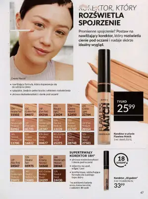 AVON - gazetka promocyjna Katalog październik 2024 od poniedziałku 30.09 do czwartku 31.10 - strona 47 AVON - gazetka promocyjna Katalog październik 2024 od poniedziałku 30.09 do czwartku 31.10 - strona 47
