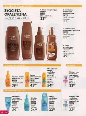 AVON - gazetka promocyjna Katalog październik 2024 od poniedziałku 30.09 do czwartku 31.10 - strona 180 AVON - gazetka promocyjna Katalog październik 2024 od poniedziałku 30.09 do czwartku 31.10 - strona 180