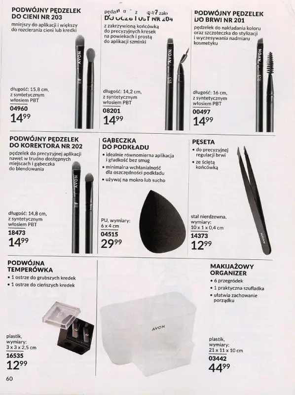 AVON - gazetka promocyjna Katalog październik 2024 od poniedziałku 30.09 do czwartku 31.10 - strona 60