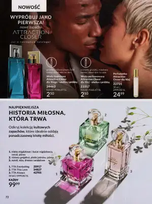 AVON - gazetka promocyjna Katalog październik 2024 od poniedziałku 30.09 do czwartku 31.10 - strona 72 AVON - gazetka promocyjna Katalog październik 2024 od poniedziałku 30.09 do czwartku 31.10 - strona 72