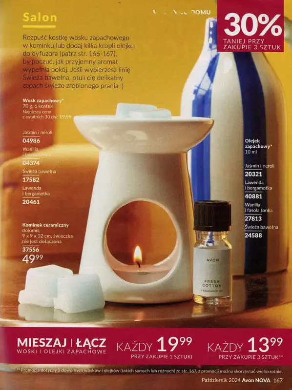 AVON - gazetka promocyjna Katalog październik 2024 od poniedziałku 30.09 do czwartku 31.10 - strona 167