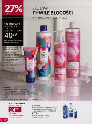 AVON - gazetka promocyjna Katalog październik 2024 od poniedziałku 30.09 do czwartku 31.10 - strona 202 AVON - gazetka promocyjna Katalog październik 2024 od poniedziałku 30.09 do czwartku 31.10 - strona 202