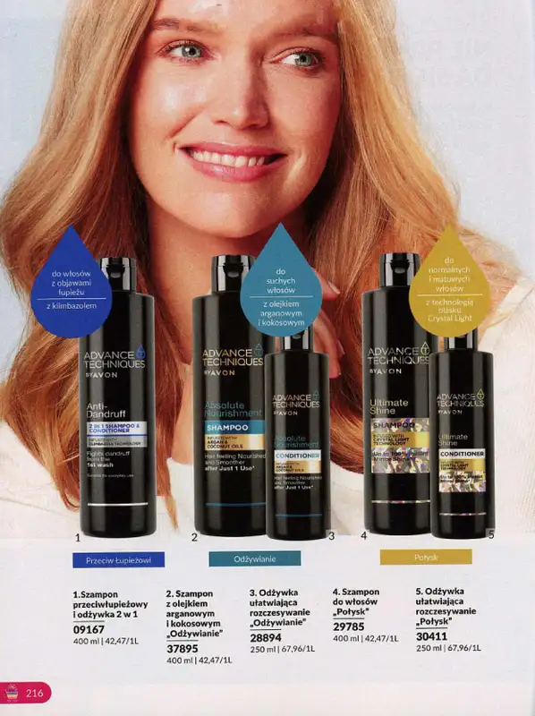 AVON - gazetka promocyjna Katalog październik 2024 od poniedziałku 30.09 do czwartku 31.10 - strona 216