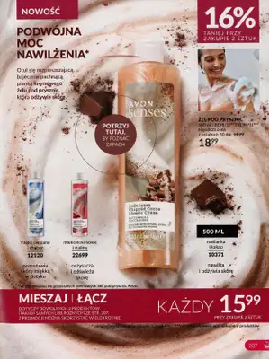 AVON - gazetka promocyjna Katalog październik 2024 od poniedziałku 30.09 do czwartku 31.10 - strona 207 AVON - gazetka promocyjna Katalog październik 2024 od poniedziałku 30.09 do czwartku 31.10 - strona 207