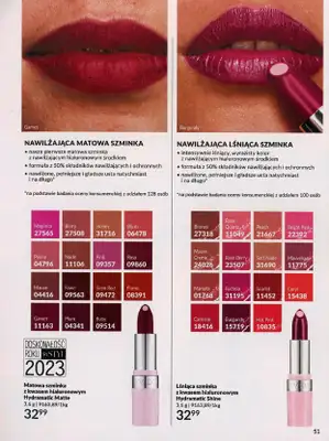AVON - gazetka promocyjna Katalog październik 2024 od poniedziałku 30.09 do czwartku 31.10 - strona 51 AVON - gazetka promocyjna Katalog październik 2024 od poniedziałku 30.09 do czwartku 31.10 - strona 51