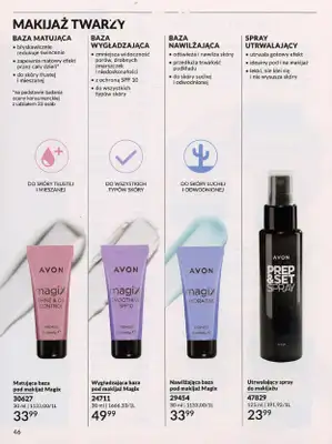 AVON - gazetka promocyjna Katalog październik 2024 od poniedziałku 30.09 do czwartku 31.10 - strona 46 AVON - gazetka promocyjna Katalog październik 2024 od poniedziałku 30.09 do czwartku 31.10 - strona 46