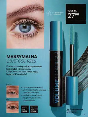 AVON - gazetka promocyjna Katalog październik 2024 od poniedziałku 30.09 do czwartku 31.10 - strona 37 AVON - gazetka promocyjna Katalog październik 2024 od poniedziałku 30.09 do czwartku 31.10 - strona 37