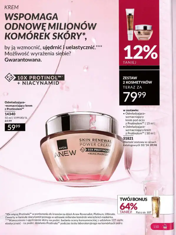 AVON - gazetka promocyjna Katalog październik 2024 od poniedziałku 30.09 do czwartku 31.10 - strona 110
