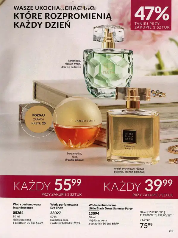 AVON - gazetka promocyjna Katalog październik 2024 od poniedziałku 30.09 do czwartku 31.10 - strona 85